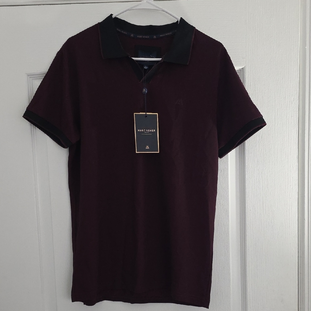 Men's Dark Red Polo Shirt
